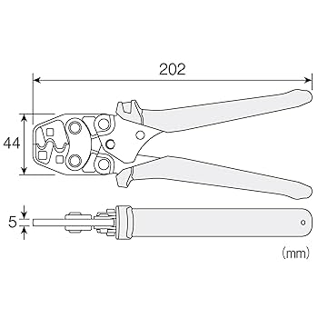 Hozan P-738 Crimping Tool for Ring Sleeves : Amazon.com.au